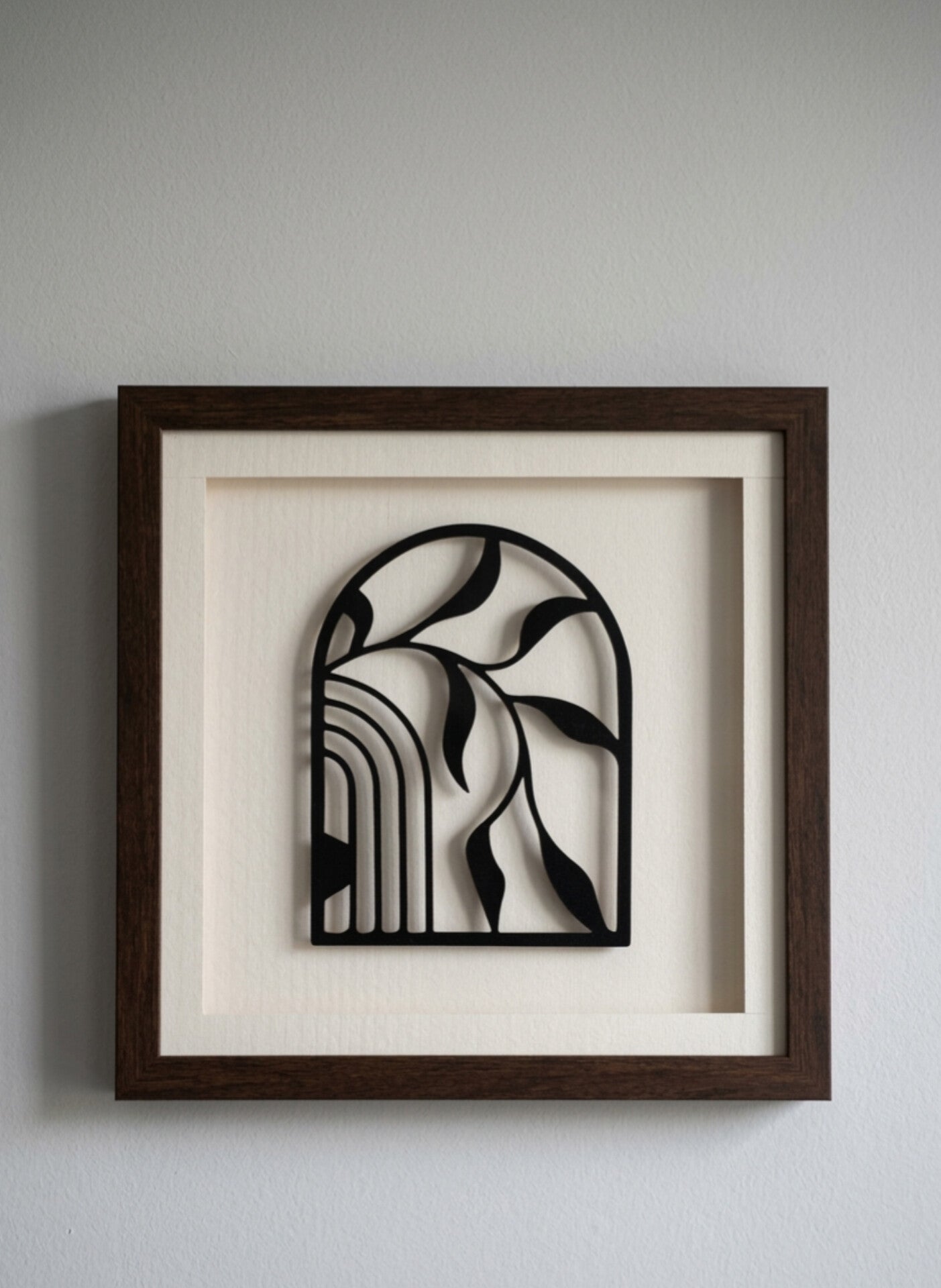 Modern Wooden Wall Frame Art