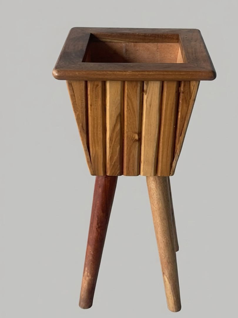 Wooden Indoor Plant Stand Planter Pot