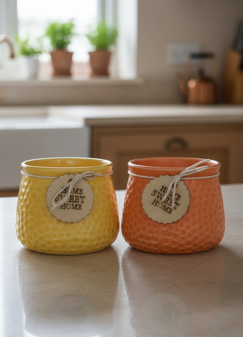 Sweet Home Ceramic Pots | Decorative Planter & Table Décor Showpiece