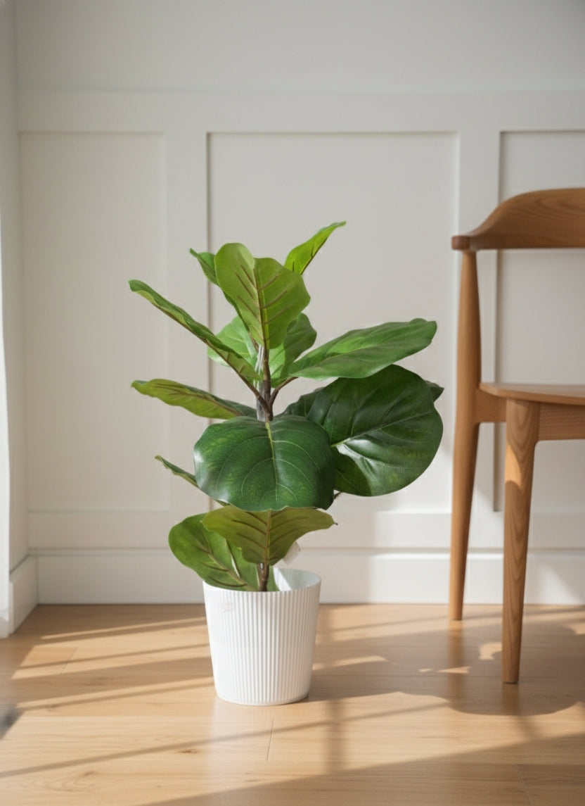 🌿 Artificial Fiddle Leaf Fig Plant
