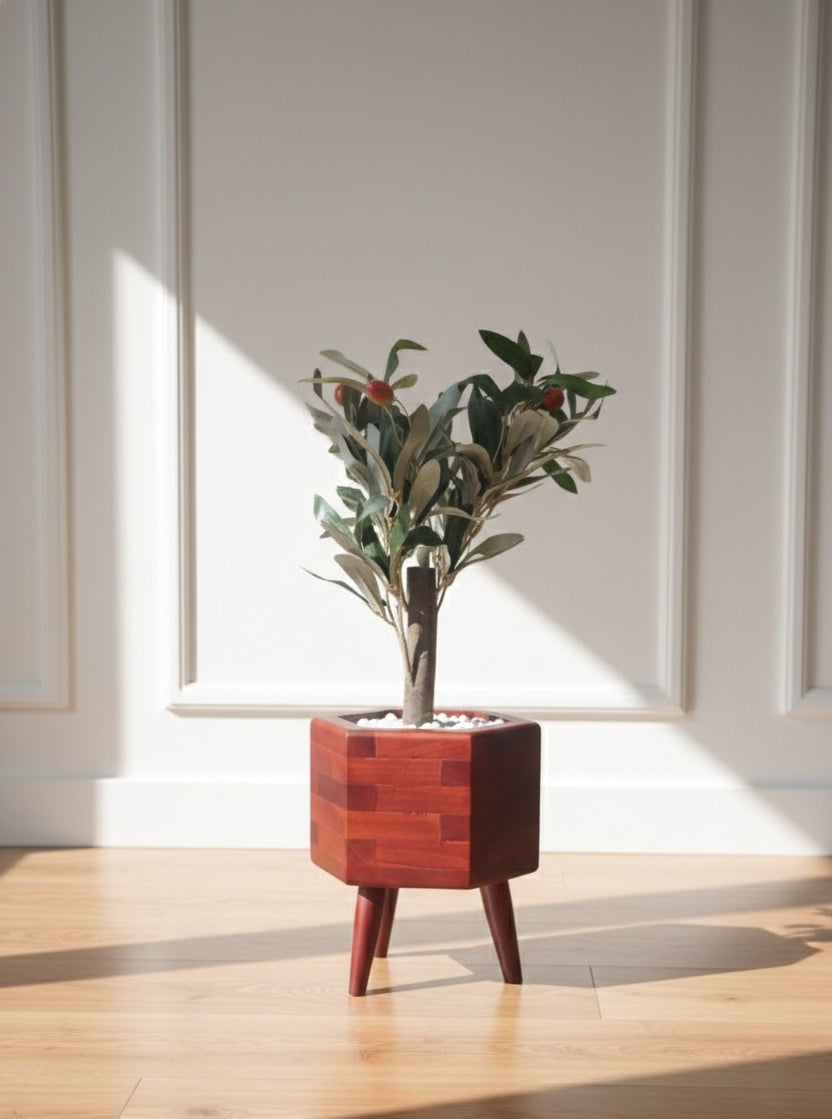 🌿 Artificial Olive Bonsai Plant – Premium Home Décor Accent