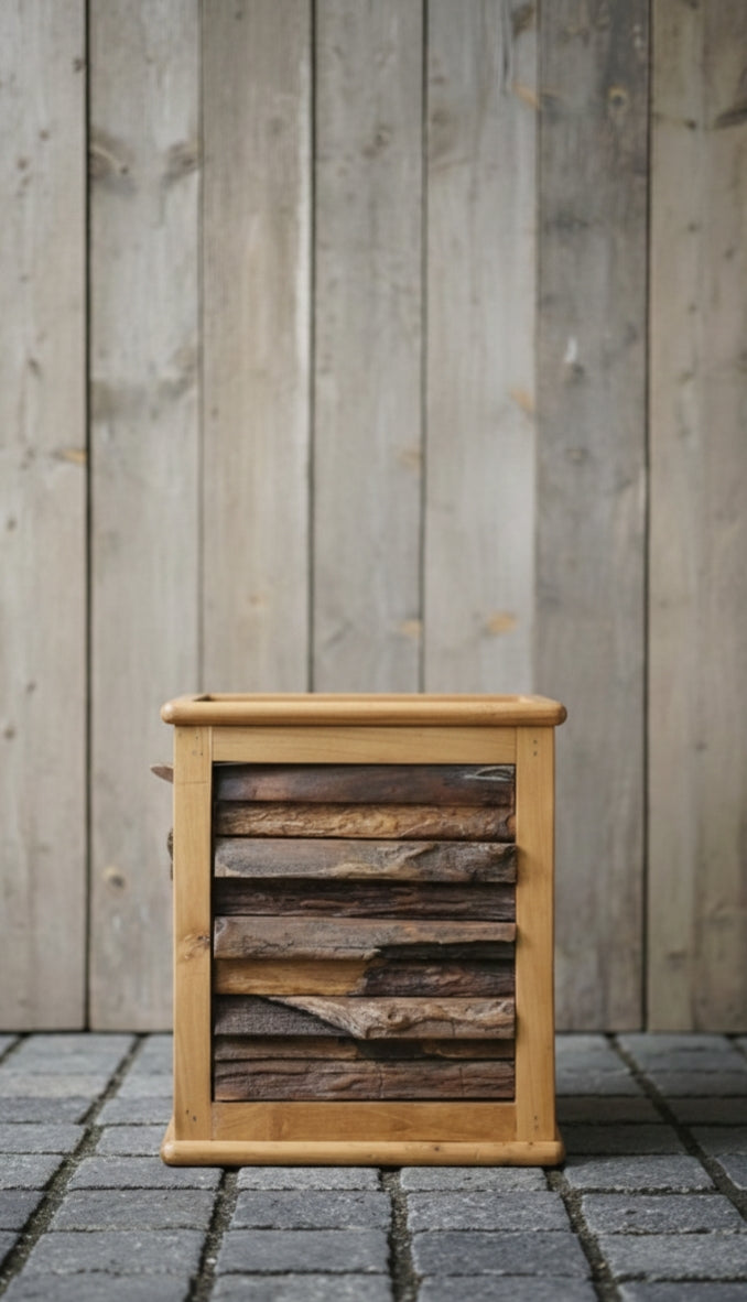 Rustic Wooden Planter Box