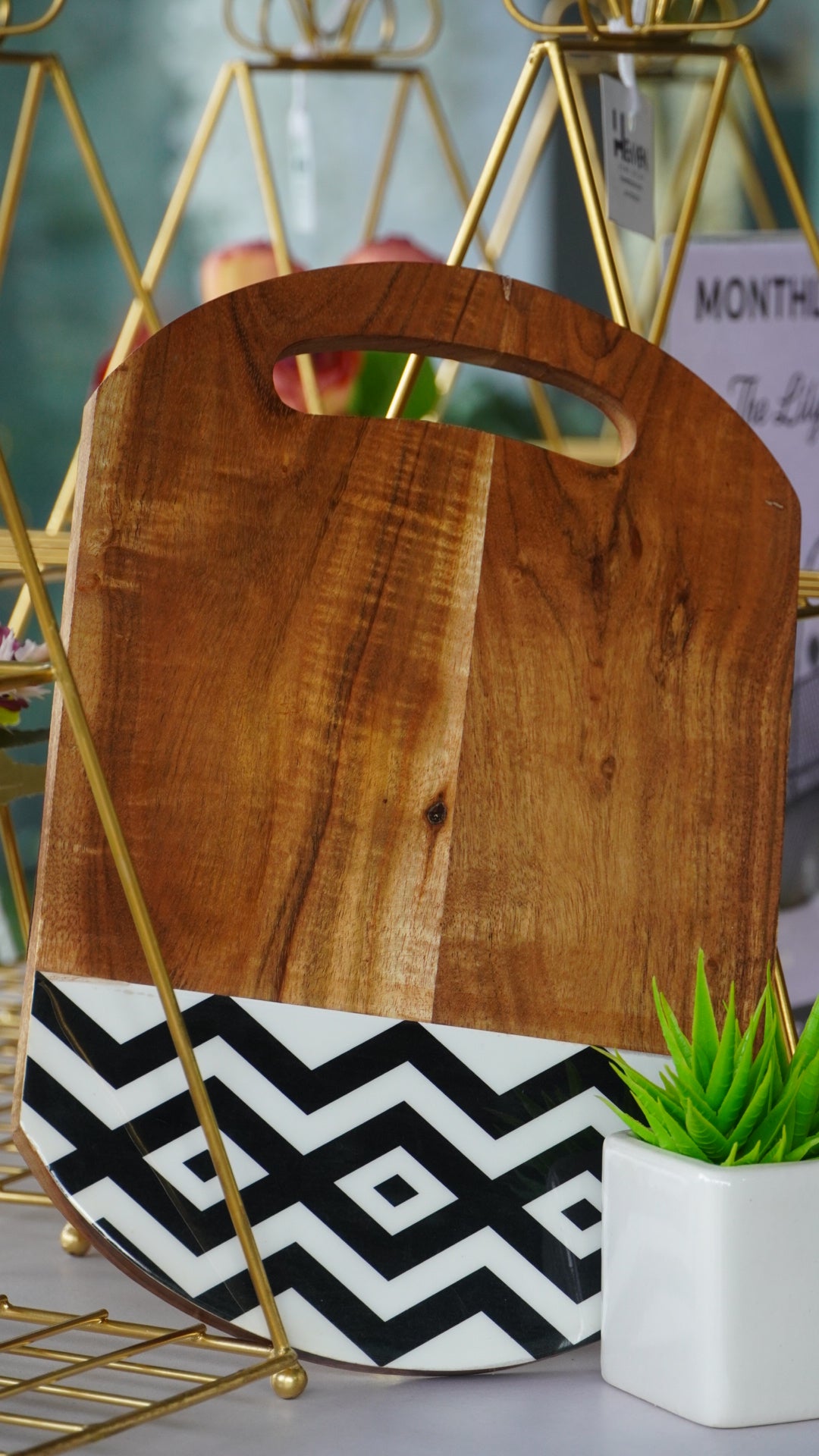 Wooden Serving & Chopping Board