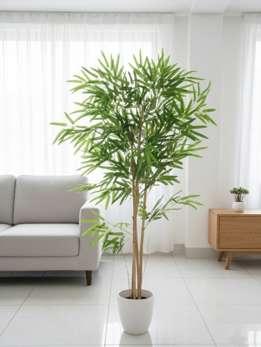 Tall Artificial Bamboo Plant