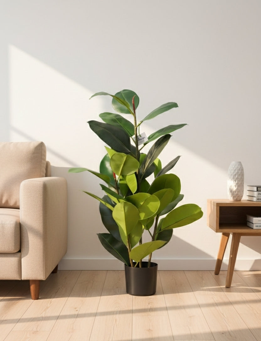 Premium Artificial Rubber Plant