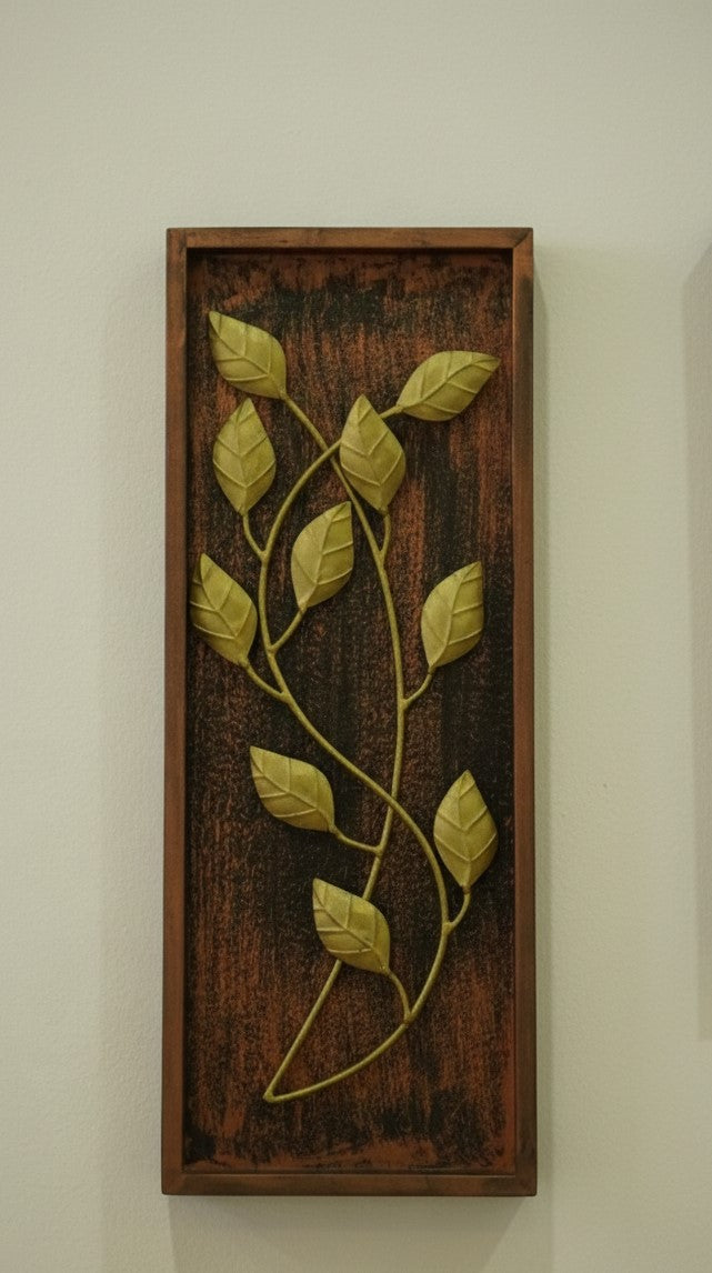 Luxury Islamic Home Décor Set with Wall Art, Metal Leaf Art, Ceramic Vase, Decorative Lantern & Showpiece