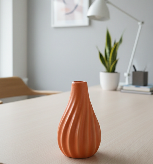 Modern Terracotta Ceramic Vase