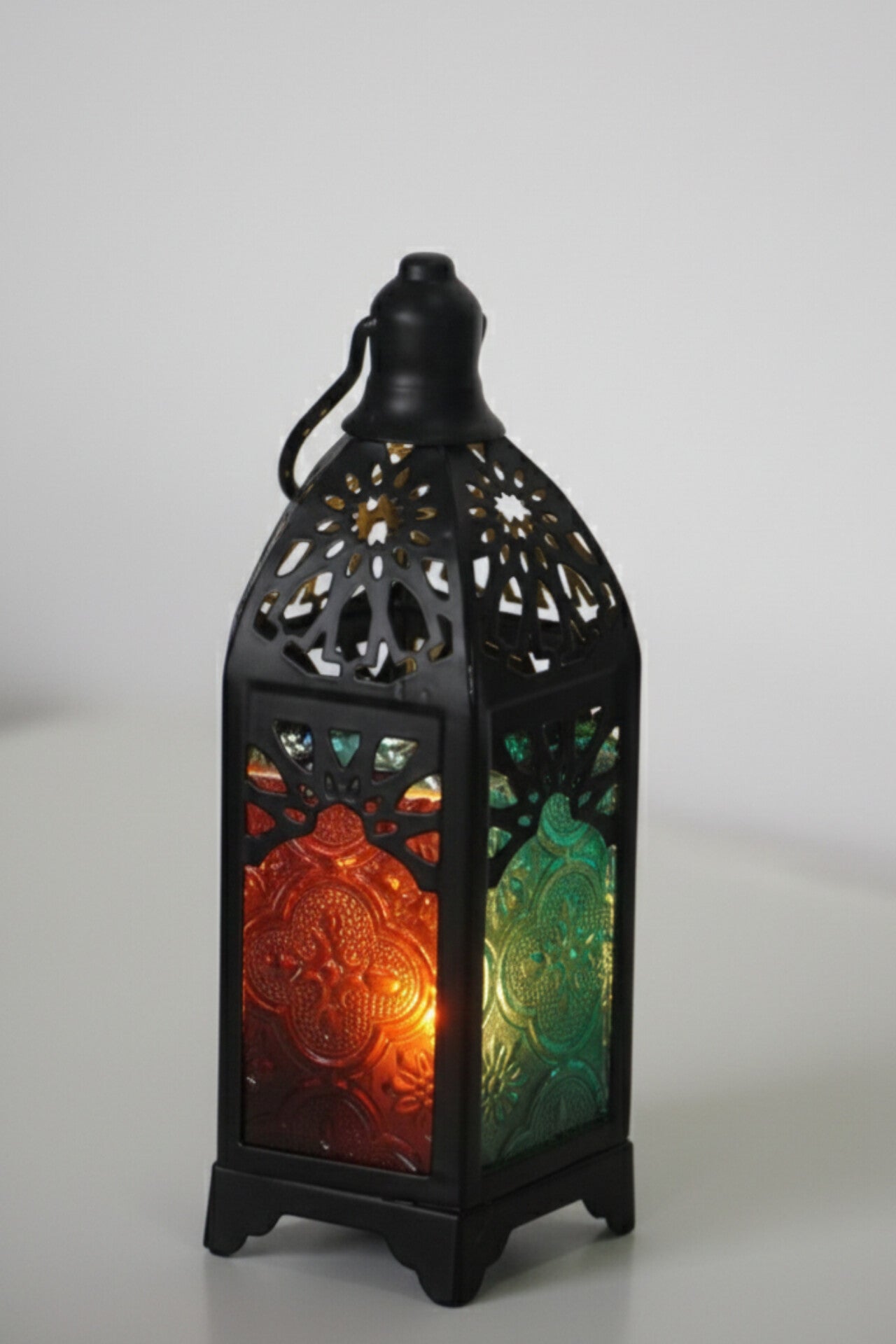 Ramadan Islamic Home Décor Gift Set | Black & Gold Eid Decoration | Islamic Calligraphy Shelf Display