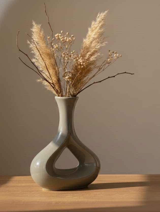 Modern Minimalist Ceramic Vase