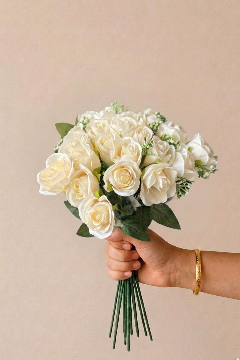 Artificial Rose Flower Bunch