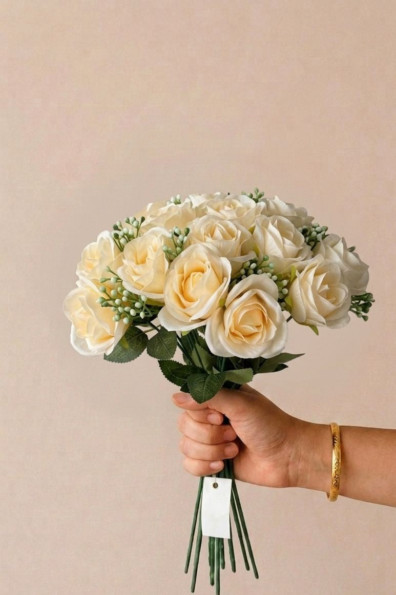 Artificial Rose Flower Bunch