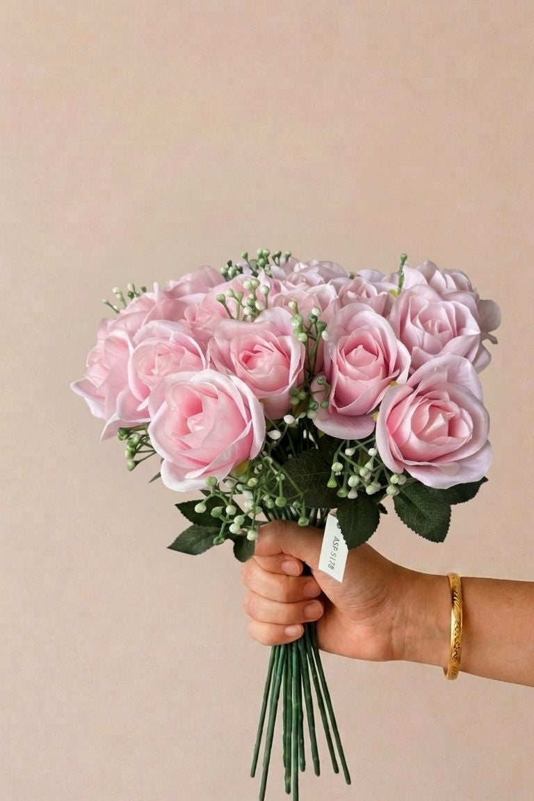 Artificial Rose Flower Bunch