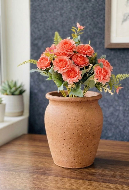 Artificial Flower Bunch Combo – 2 Bunch Set with 12 Flowers