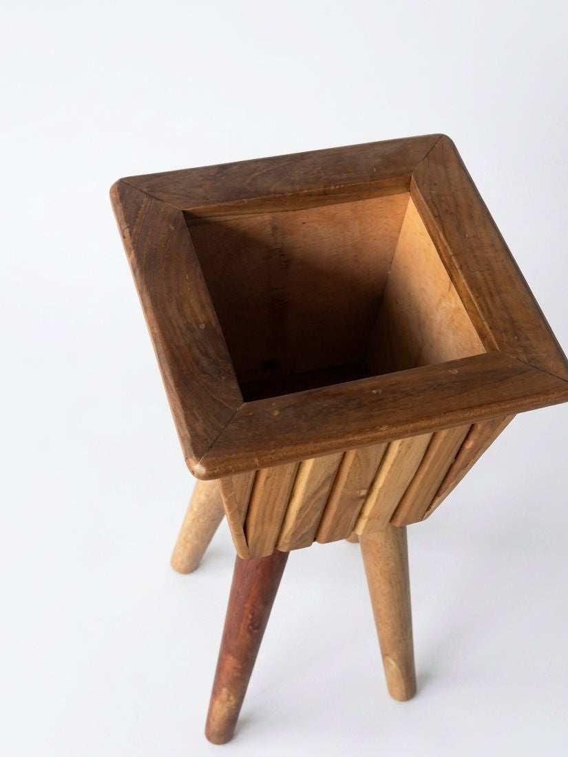 Wooden Indoor Plant Stand Planter Pot