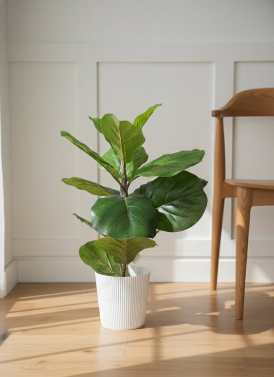 🌿 Artificial Fiddle Leaf Fig Plant