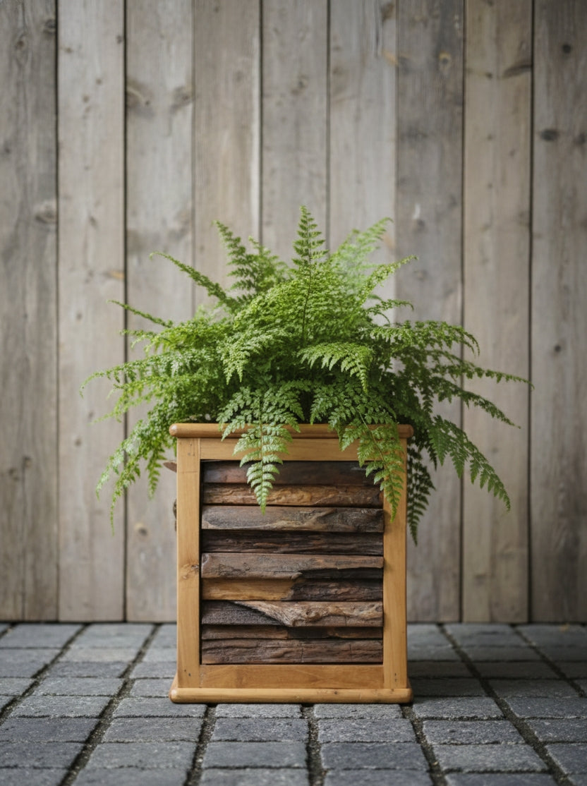 Rustic Wooden Planter Box